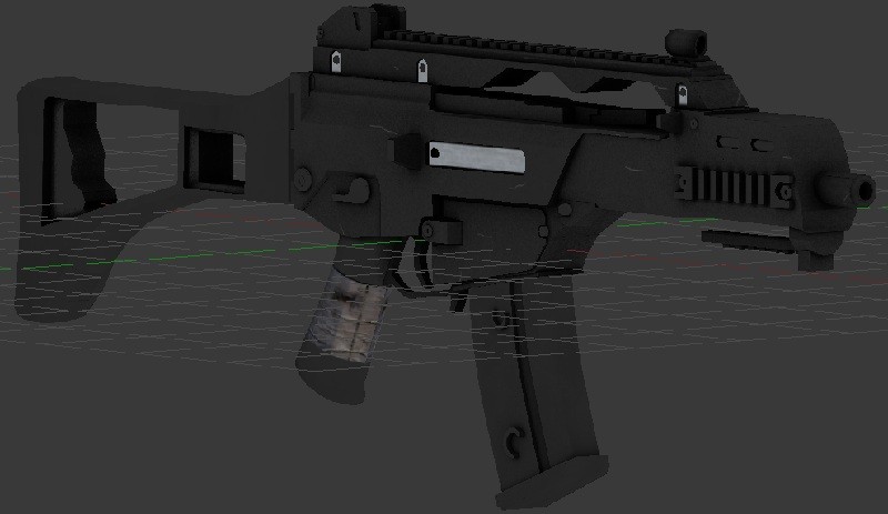G36C Modelled and Textured Properly Zipped preview image 1